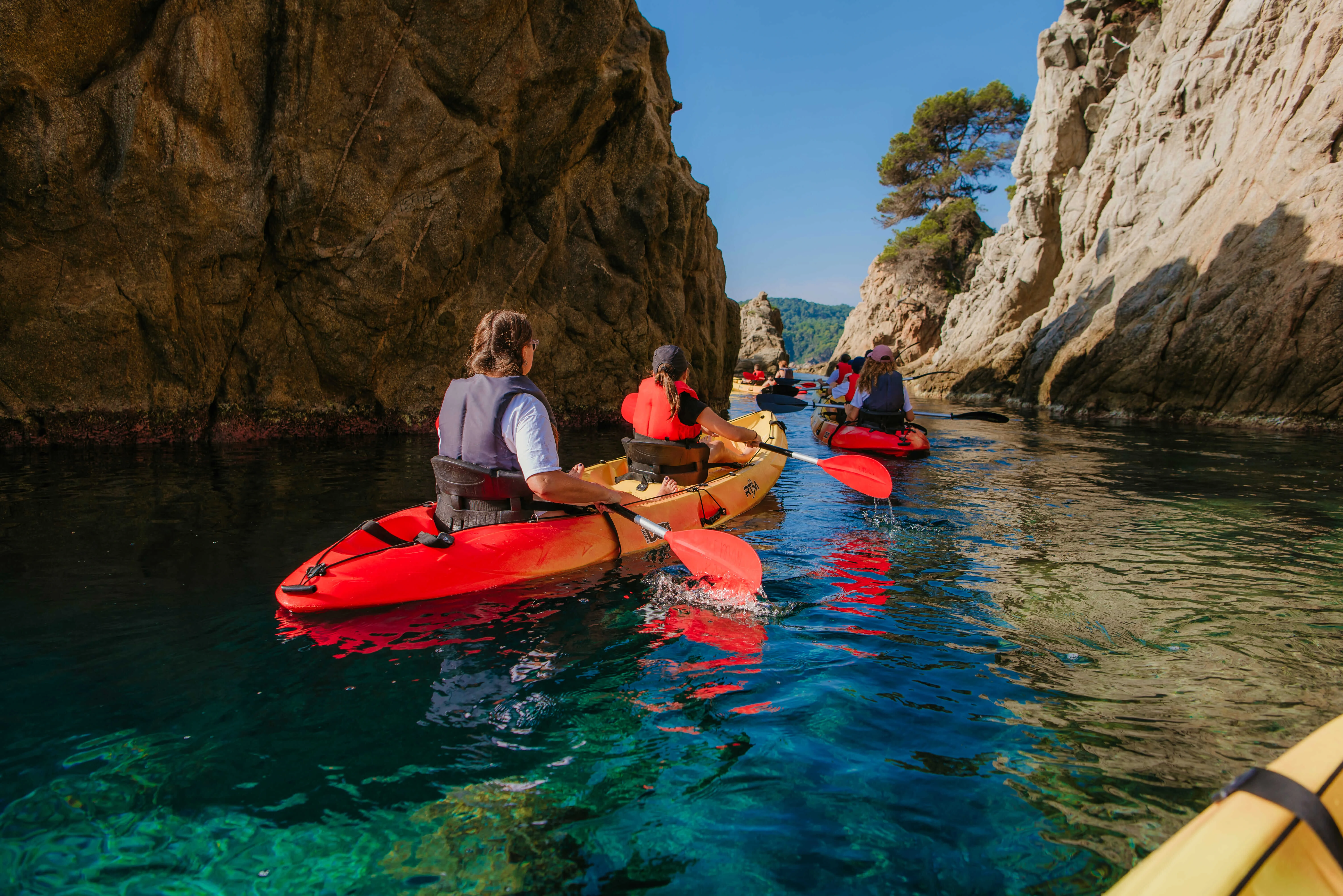 Padel community enjoying Costa Brava lifestyle